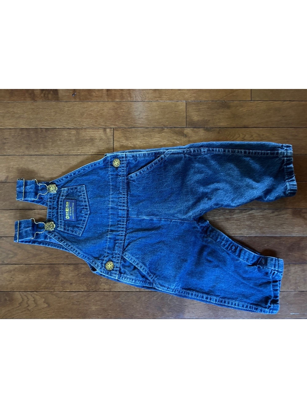 OshKosh B'gosh Baby Denim Overalls Size 12 Months